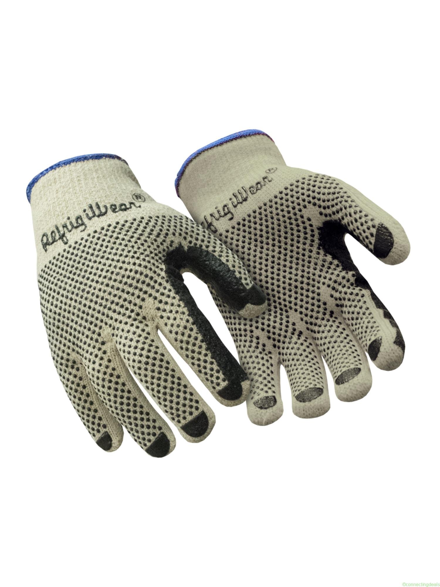 free ads RefrigiWear Midweight Dot Grip Glove Natural