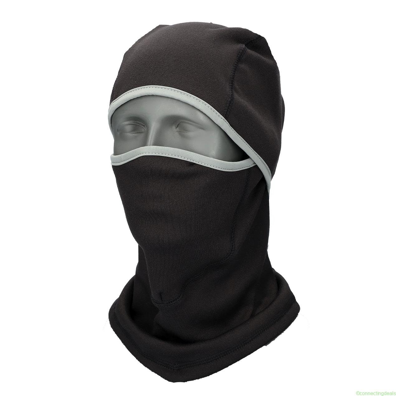Avaska Hinged Fleece Balaclava Black