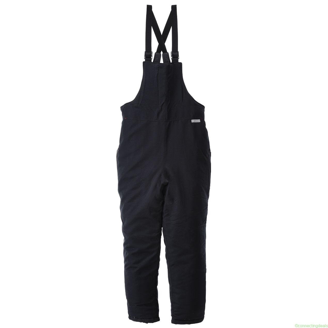 Avaska Shield Freezer Bib Overalls Black