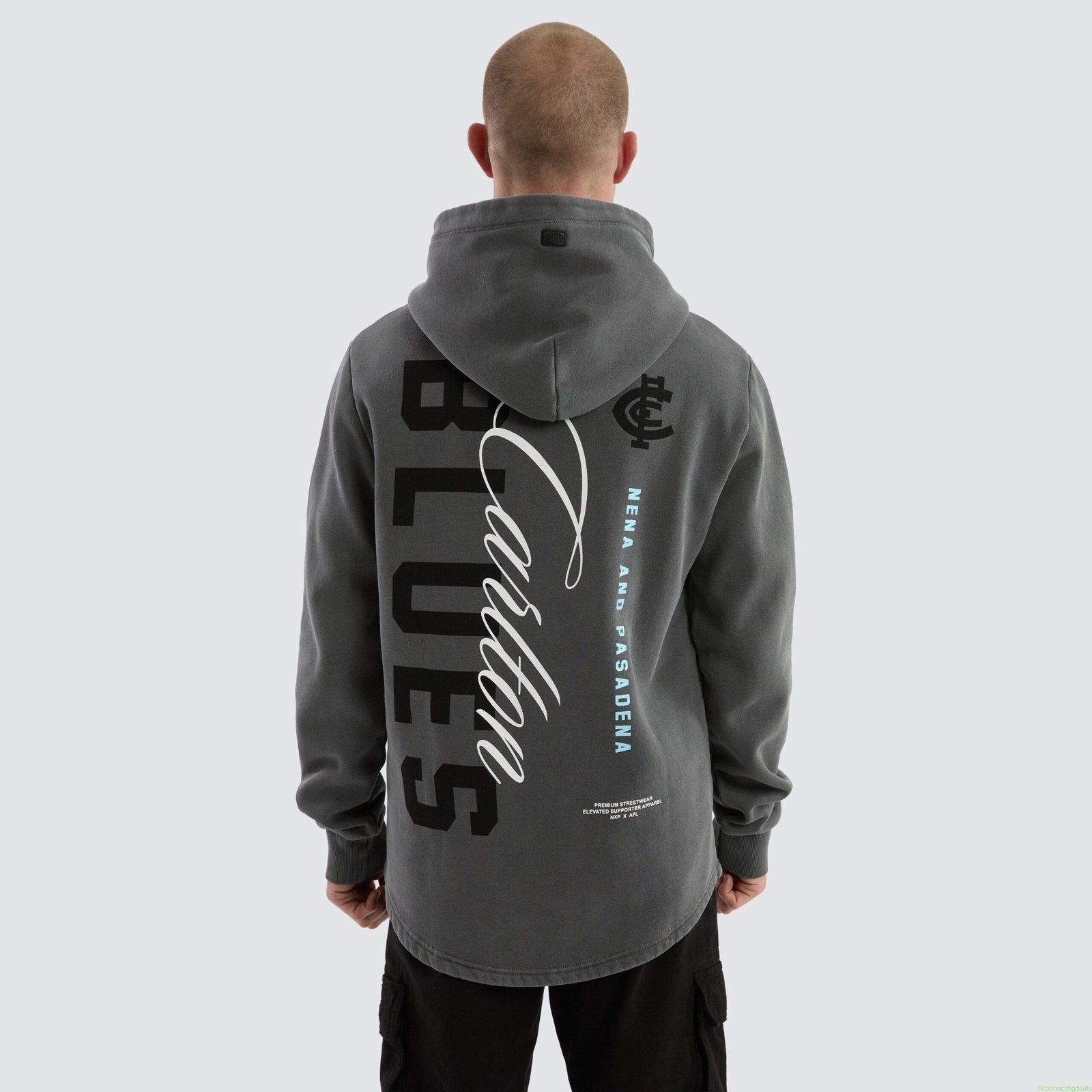 Carlton Blues Grand Hoodie Pigment