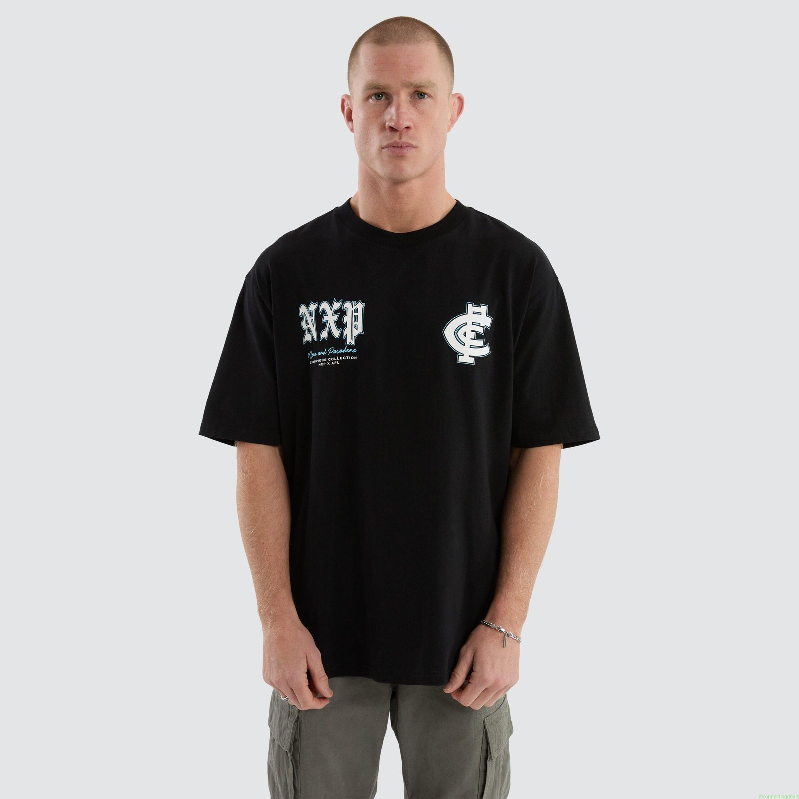 Carlton Blues Fallback Tee Jet Black