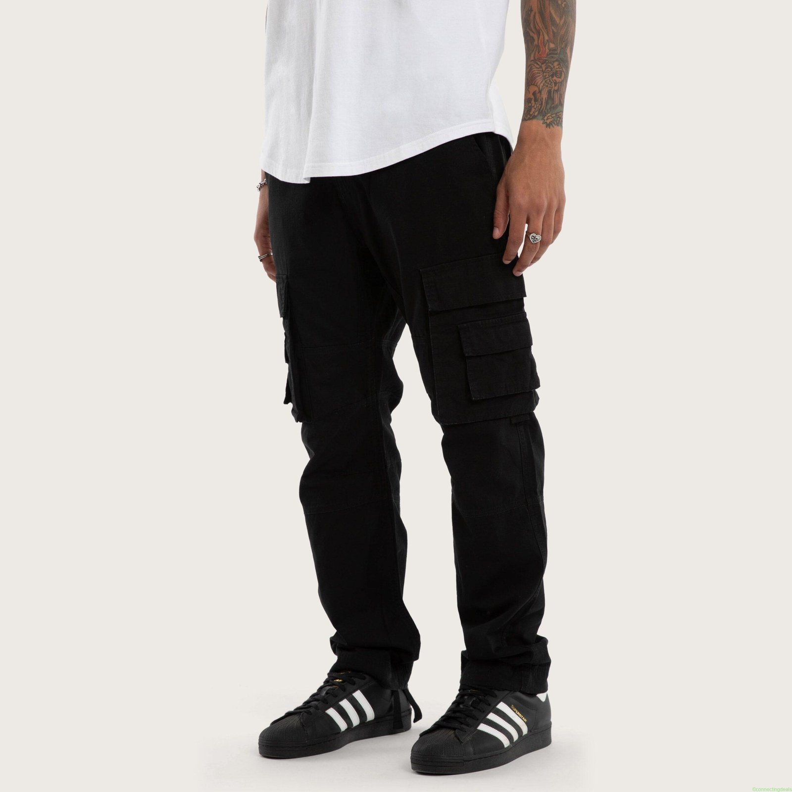 Artillery Ripstop Cargo Pant Black