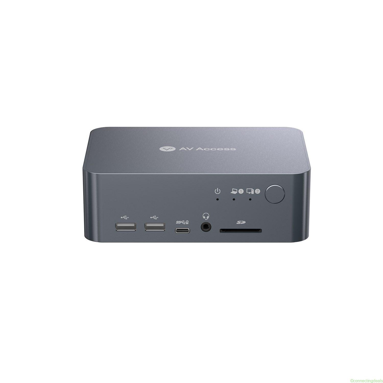 AV Access iDock C10 USB C KVM Switch Docking