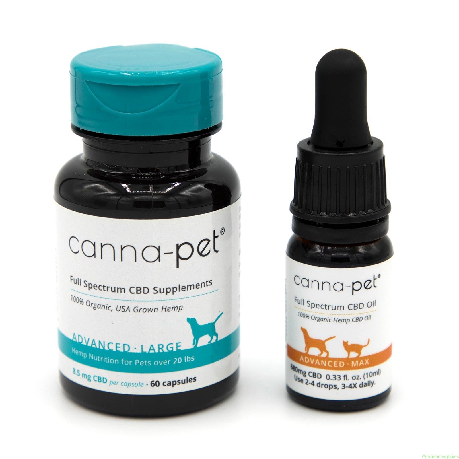 Advanced Large 60 capsules & 10ml MaxCBD Liquid