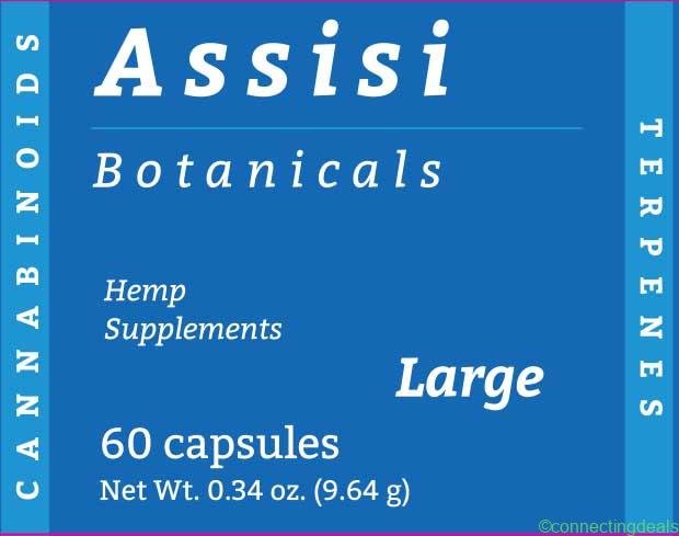 Assisi Capsules Large- 60 capsules