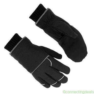 Avaska Nordic Convertible Mitt Black XL