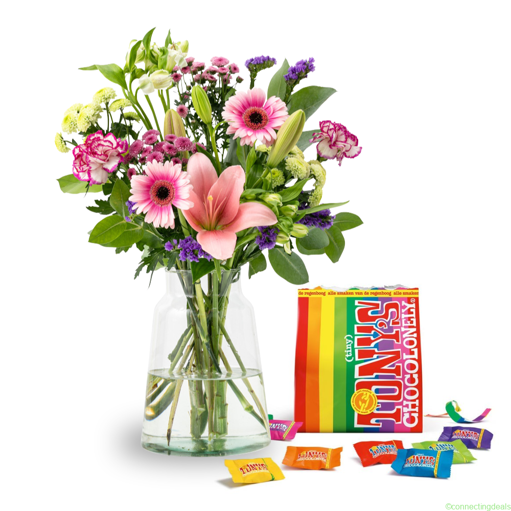 Tonys Chocolonely Boeket Bloemenfantasie