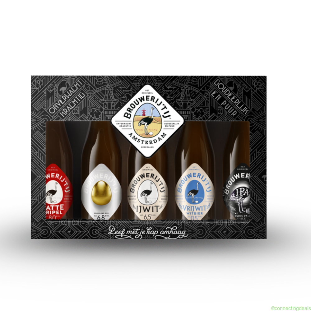 Brouwerij t IJ Bierpakket 5x 33cl Alcohol