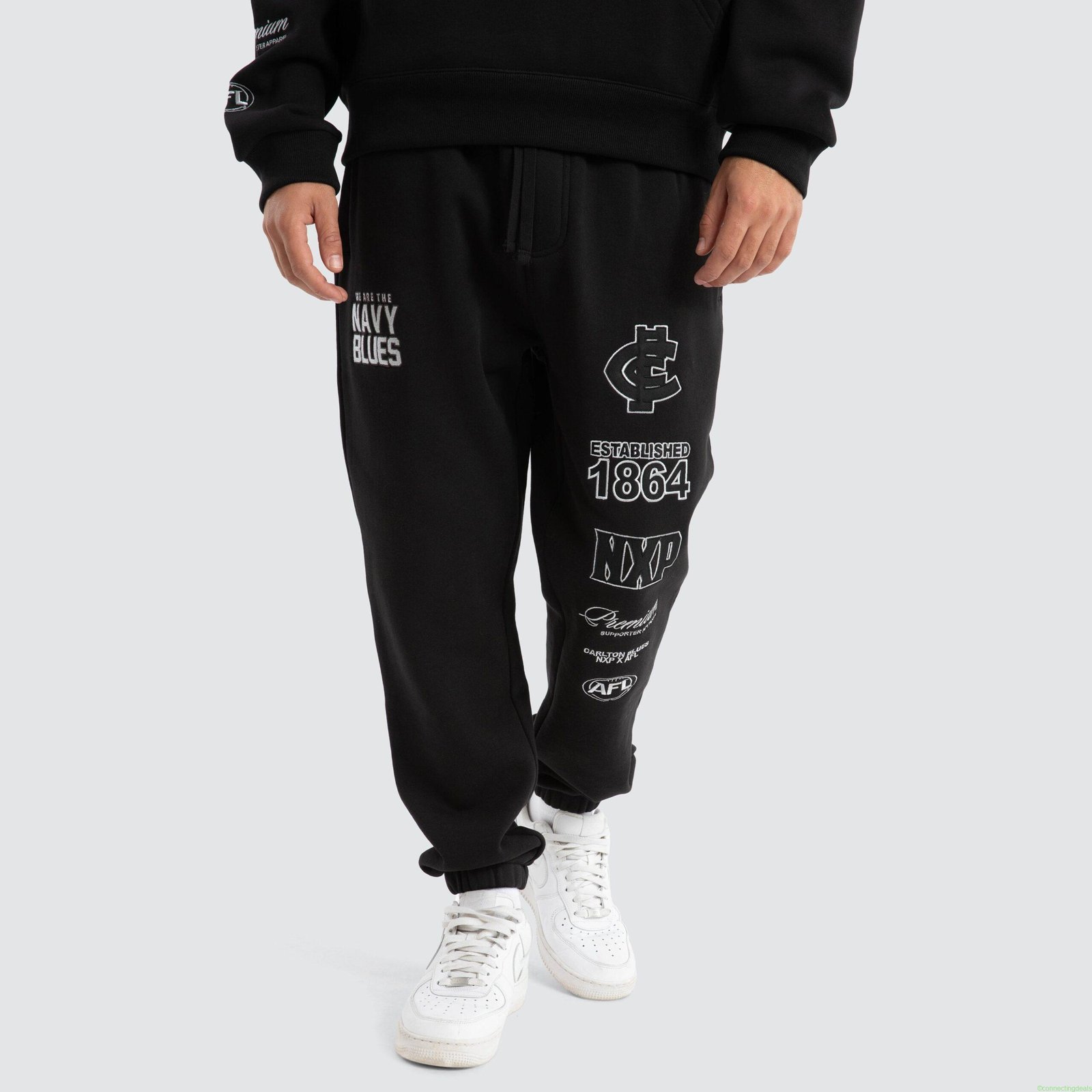 Carlton Blues AFL Mono Trackpants Jet