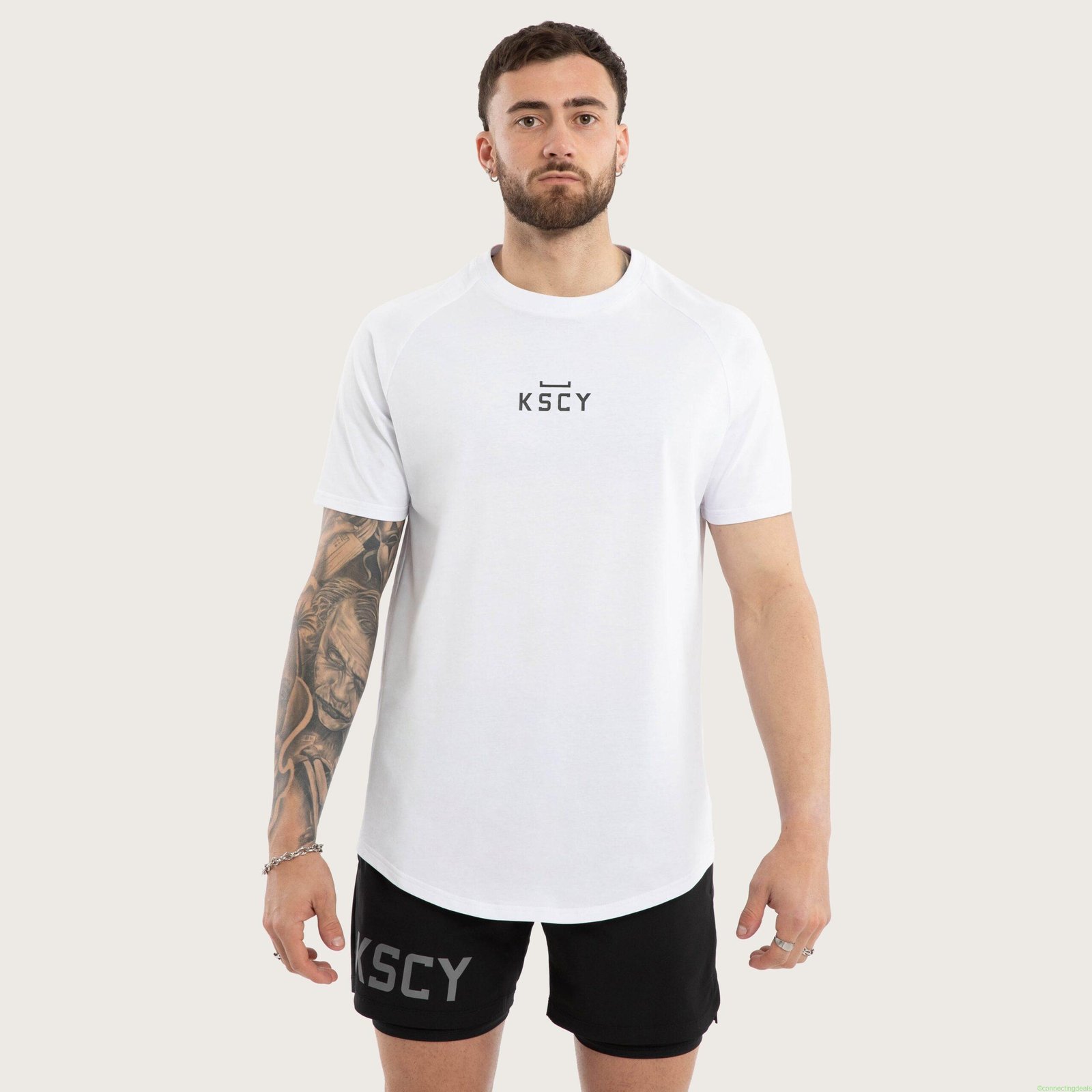 Vital Raglan Dual Curved Tee Optical