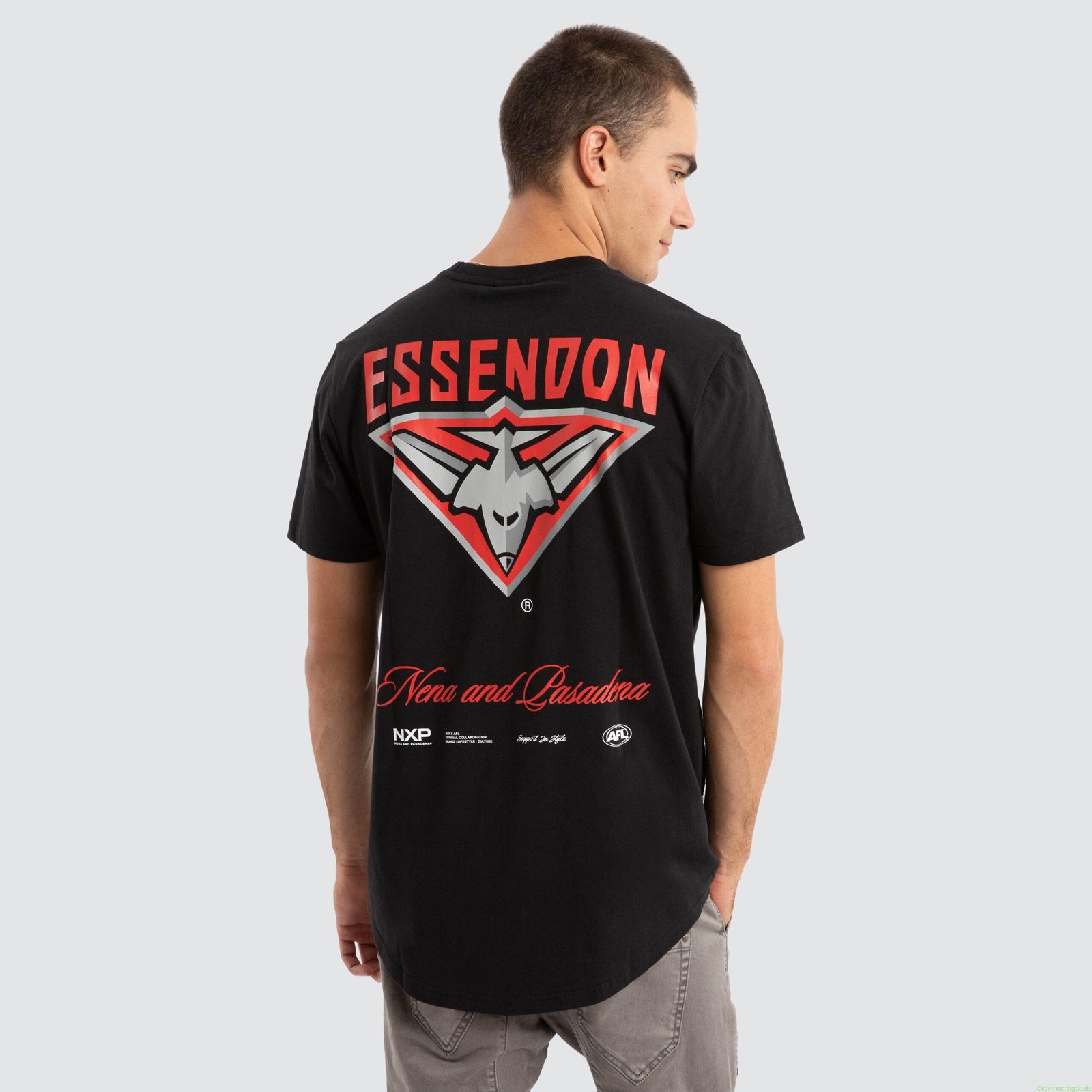 free ads Essendon Bombers AFL Prime Tee Jet