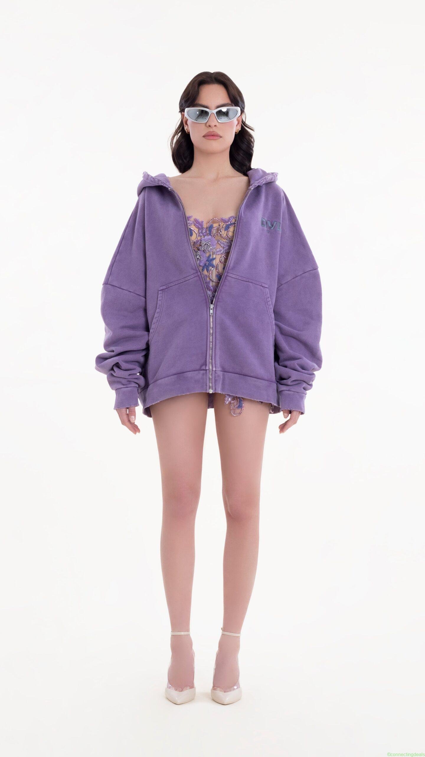 Unisex Zipper Hoodie