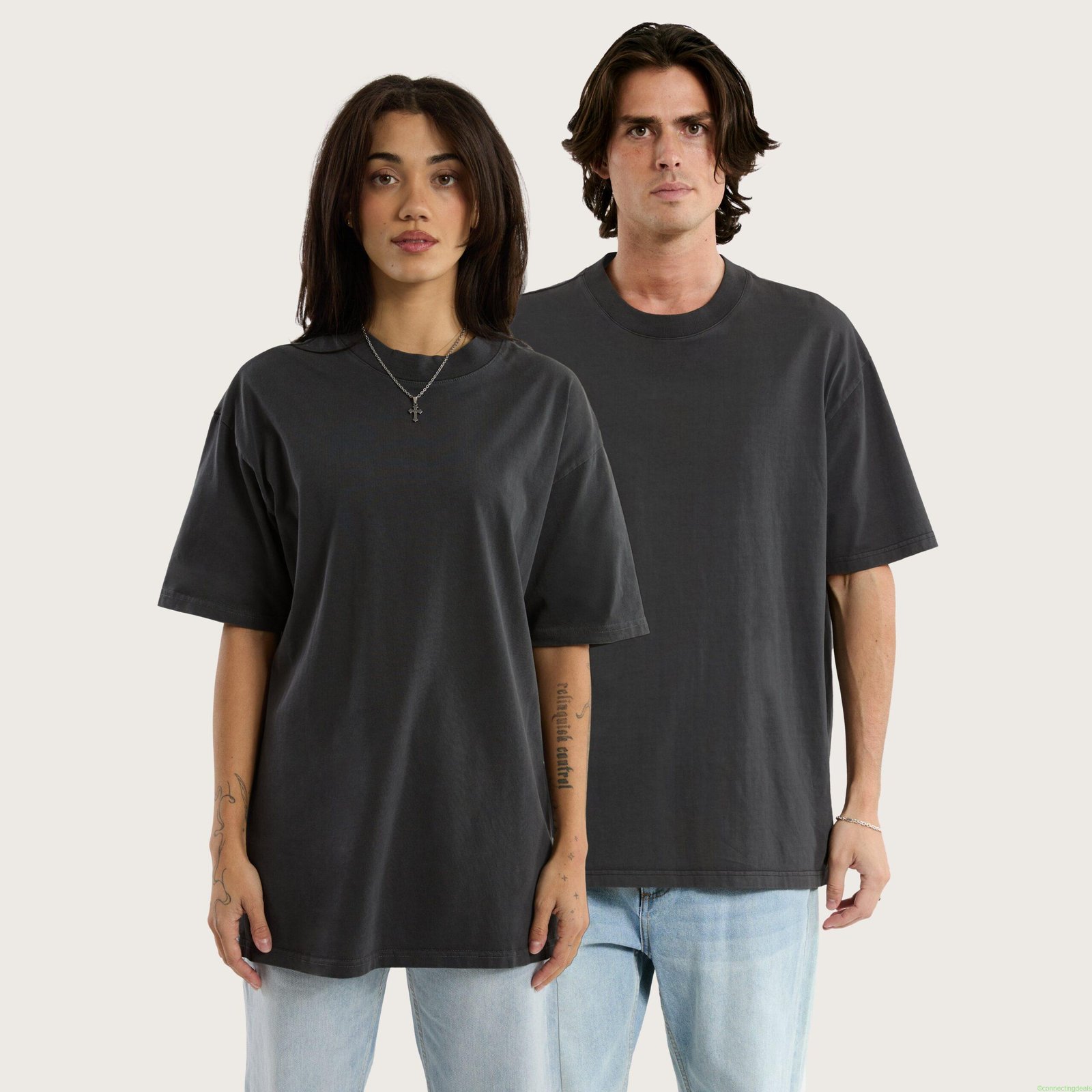 Brooks Box Fit Tee Asphalt