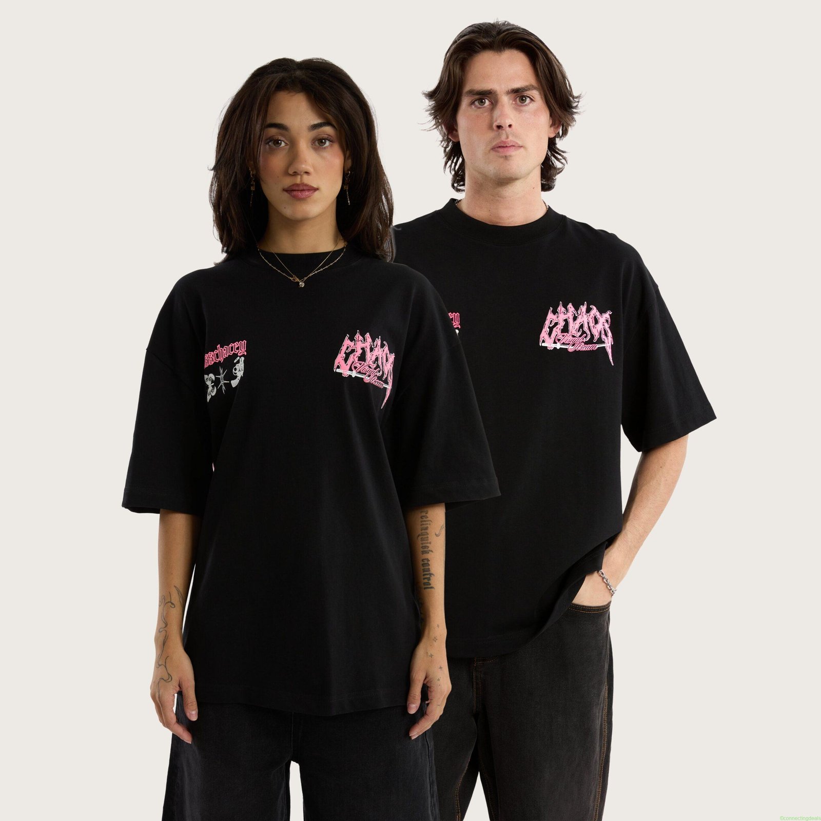 Katana Street Tee Jet Black