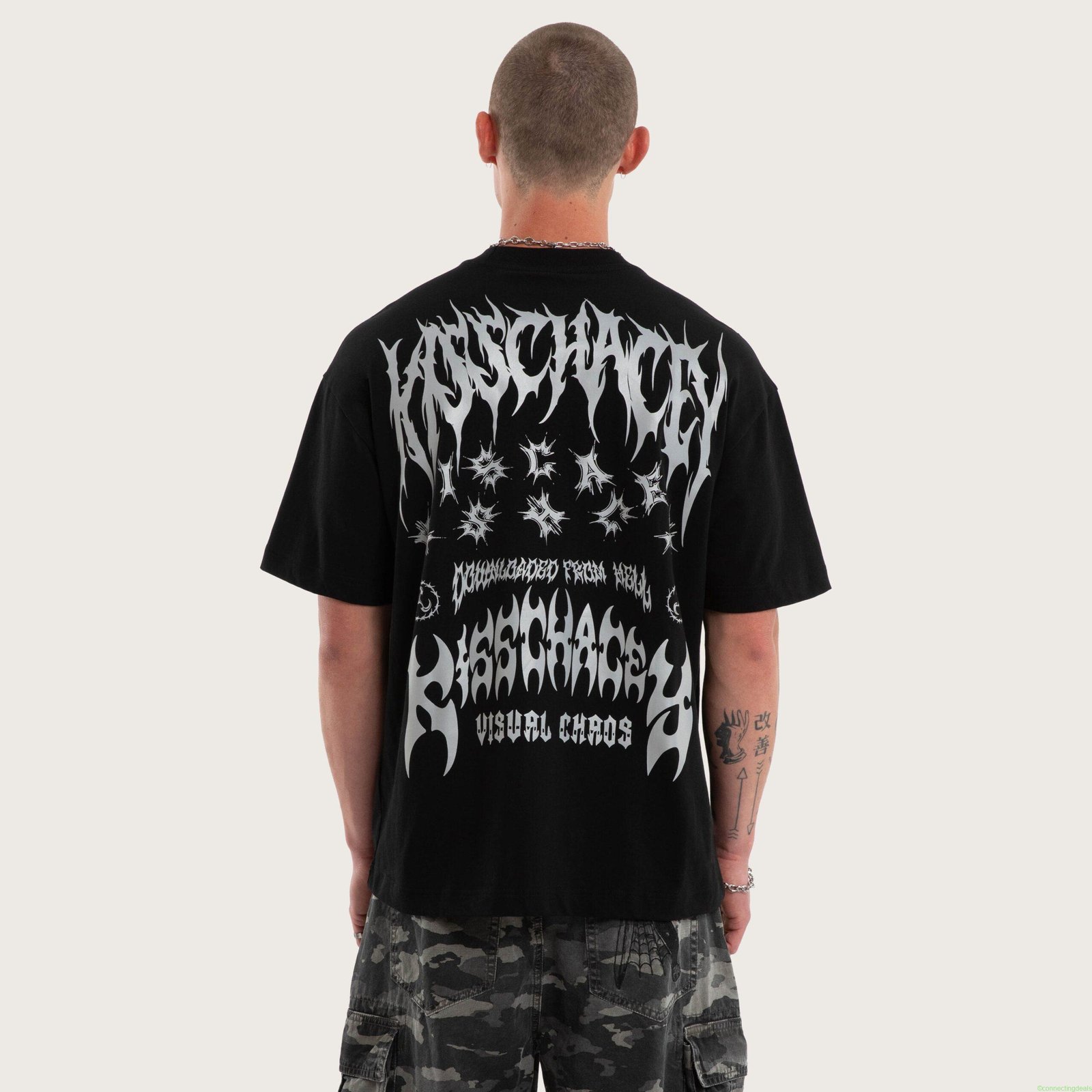 Astra Street Tee Jet Black