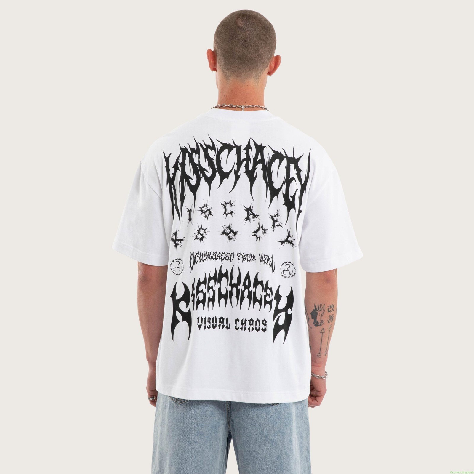 Astra Street Tee White