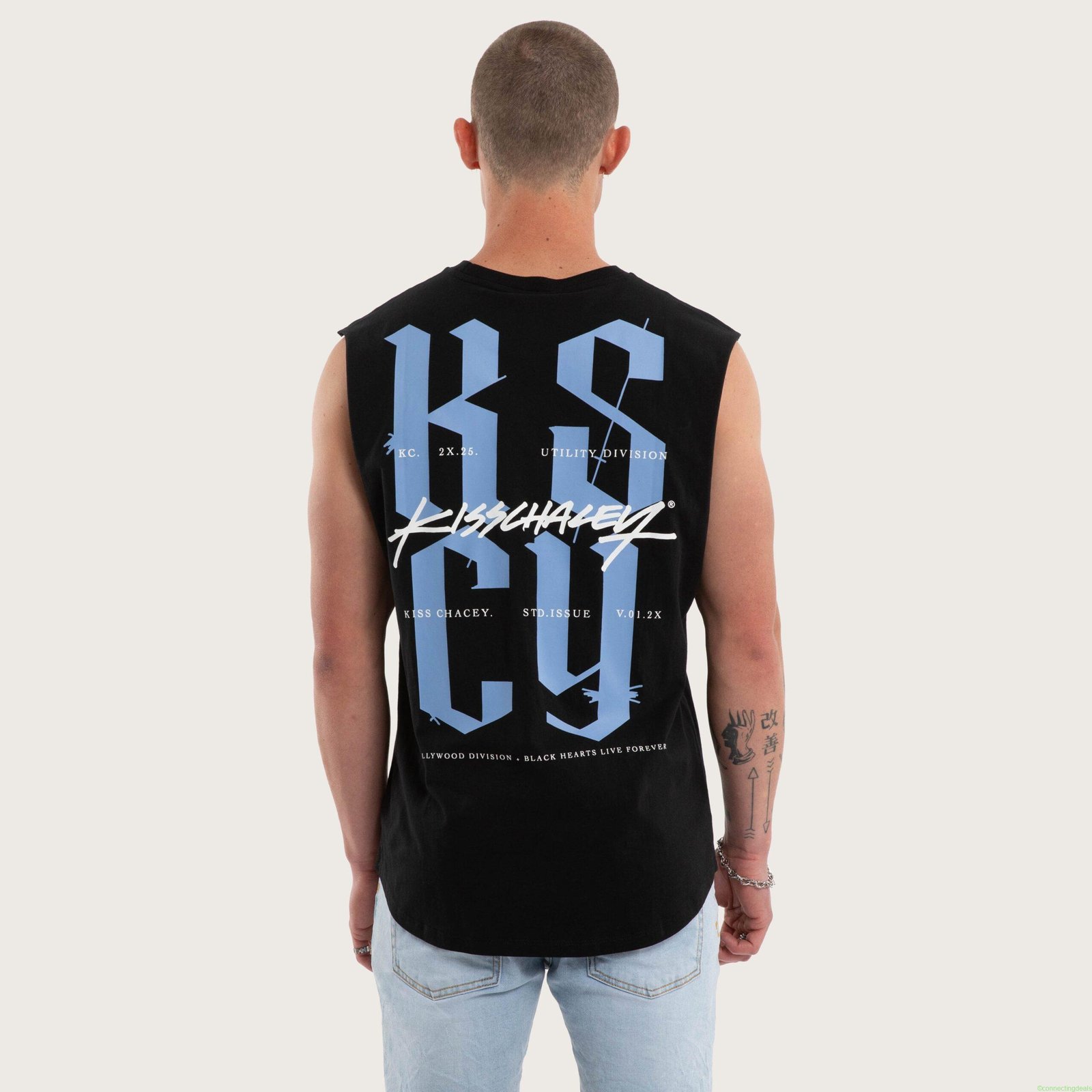 Traditional Dual Curved Muscle Jet Black