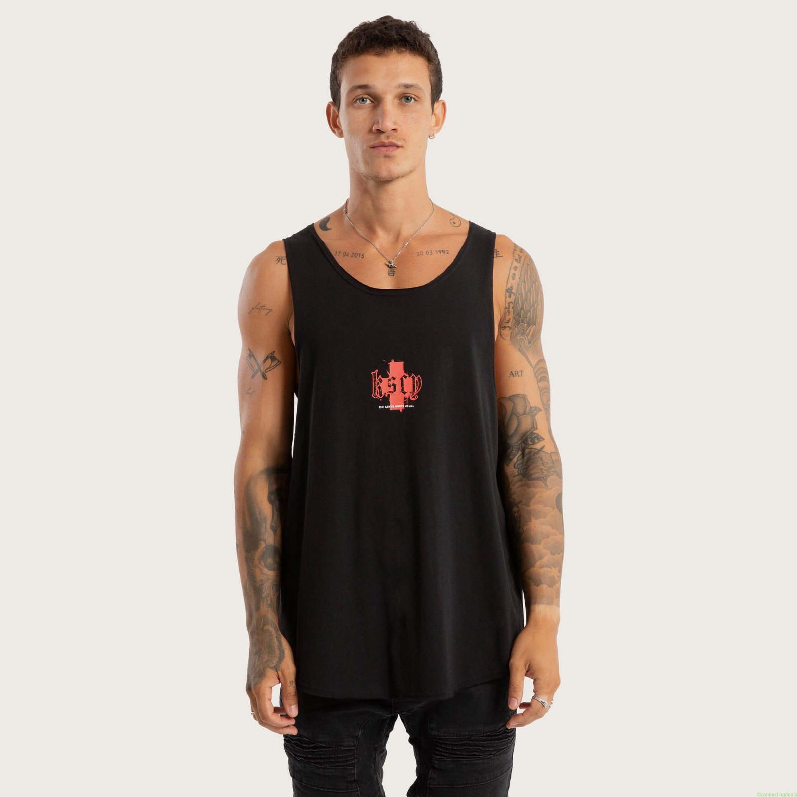 Vandal Raw Tank Jet Black