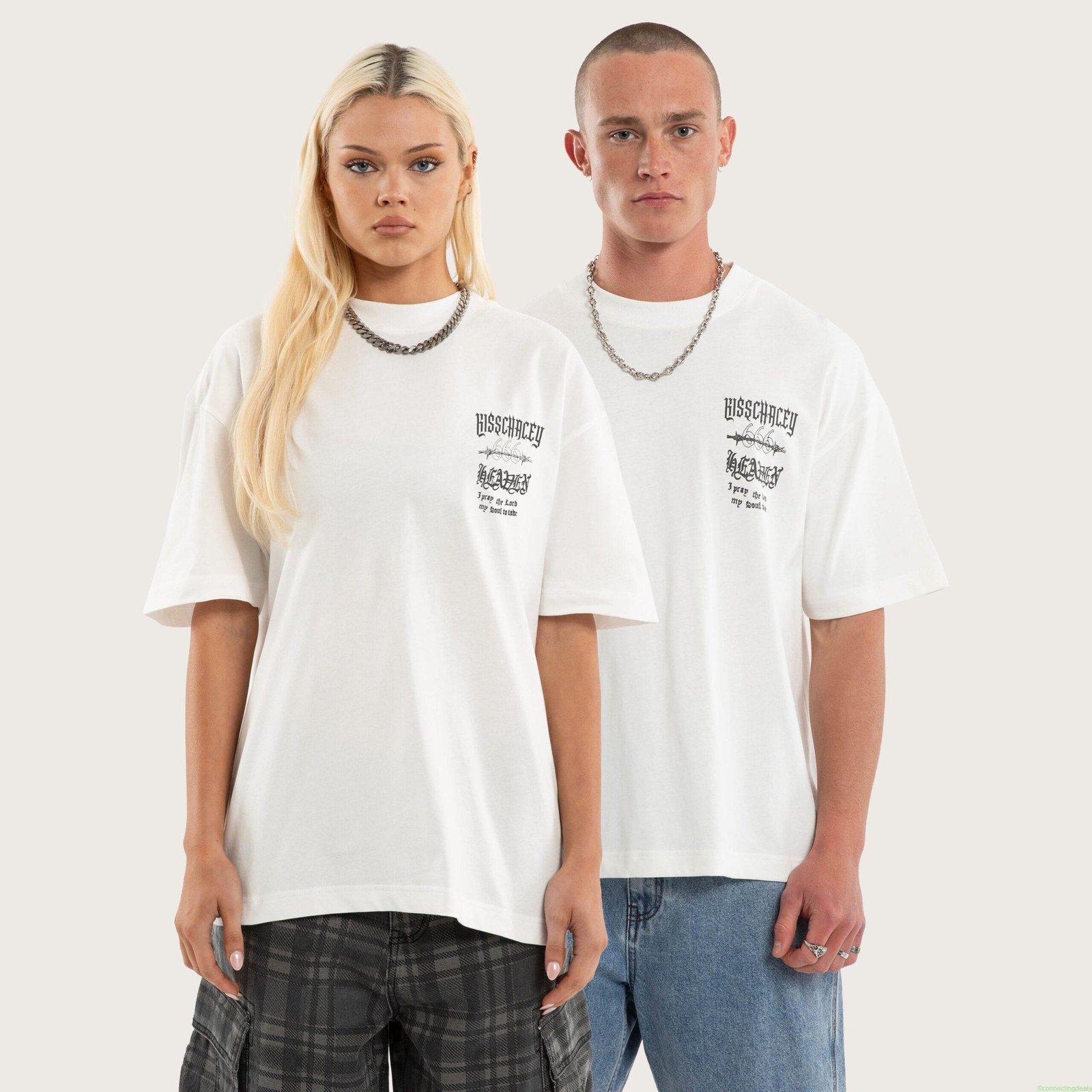 Abyss Street Tee Natural White