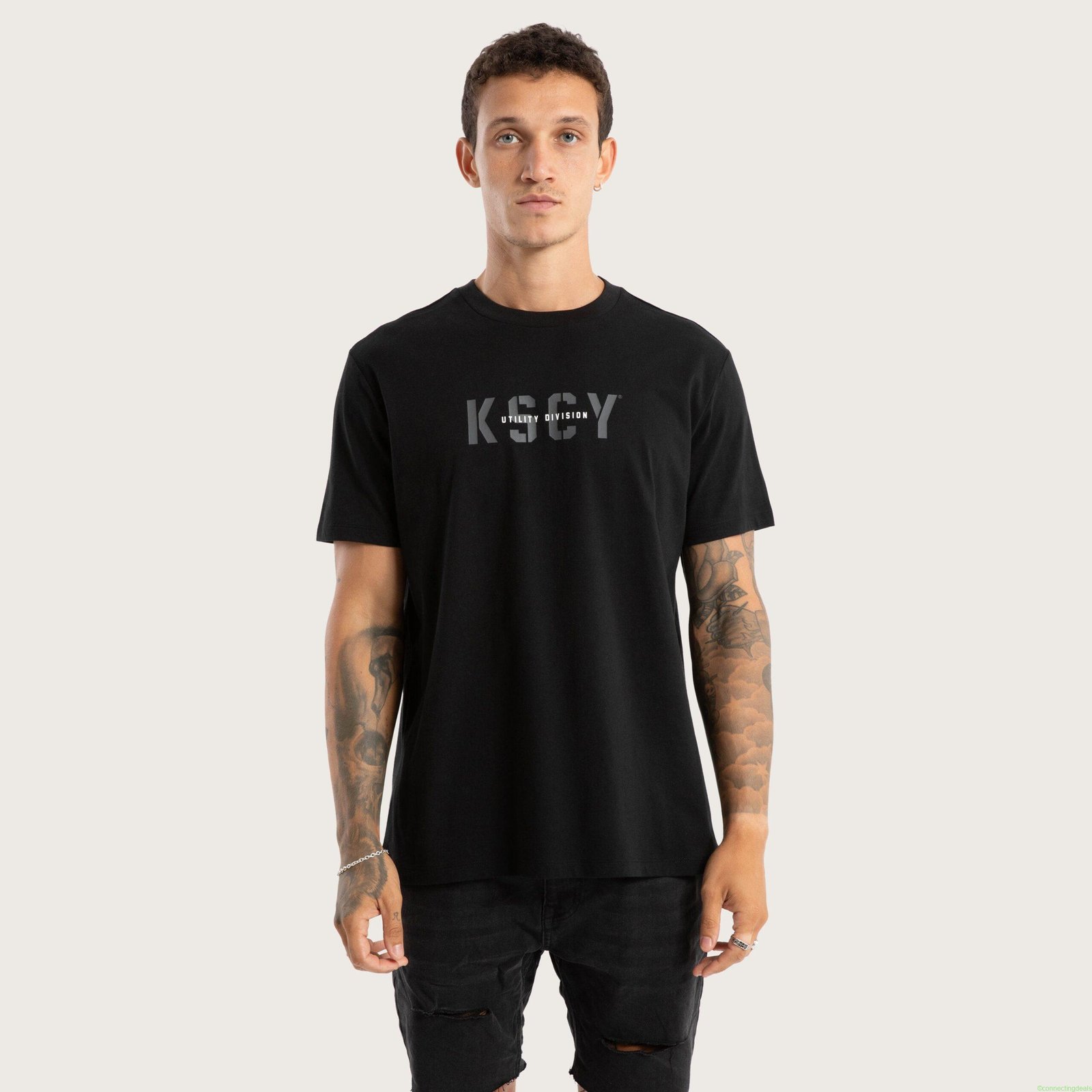 Utility Standard Tee Jet Black