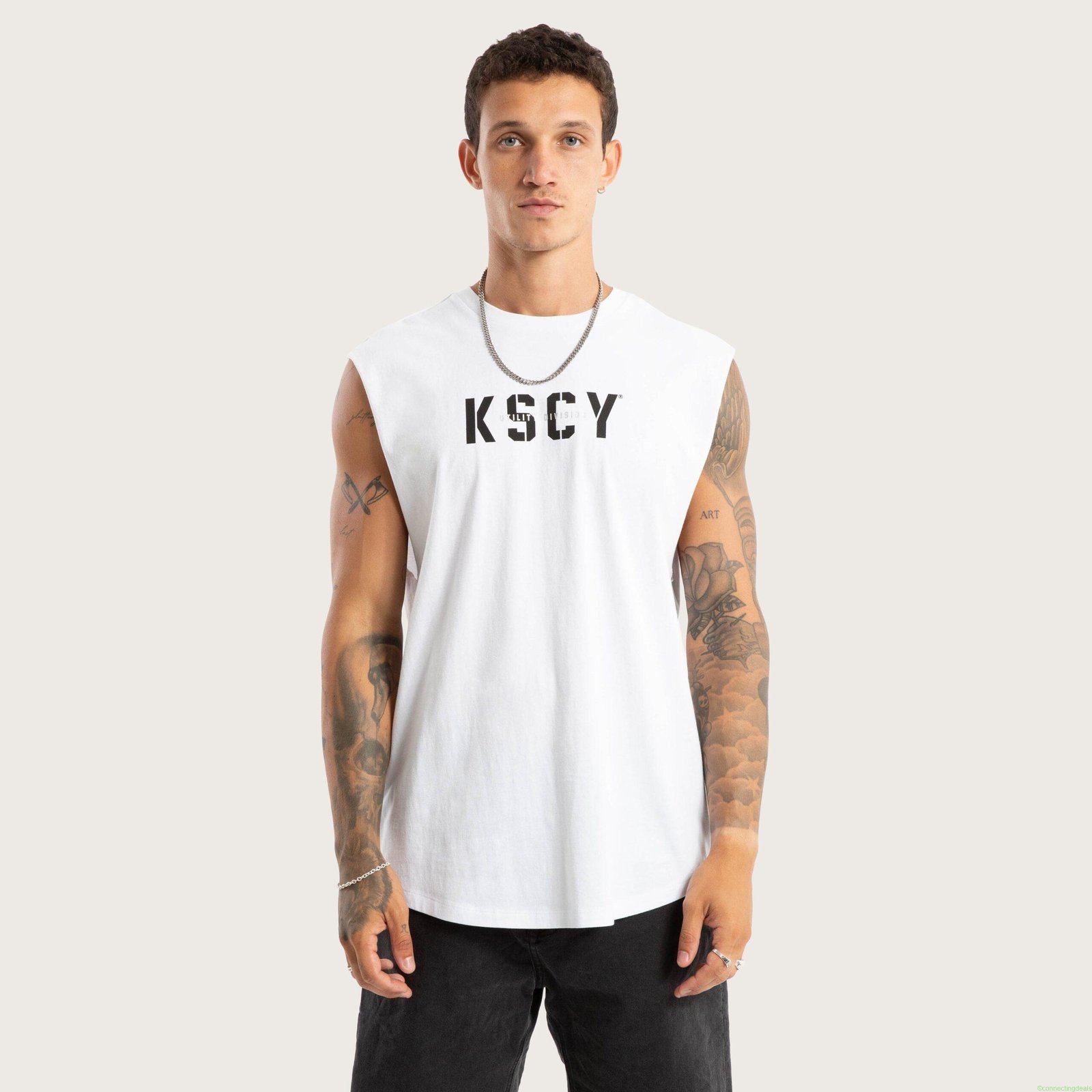 Utility Dual Curved Muscle White