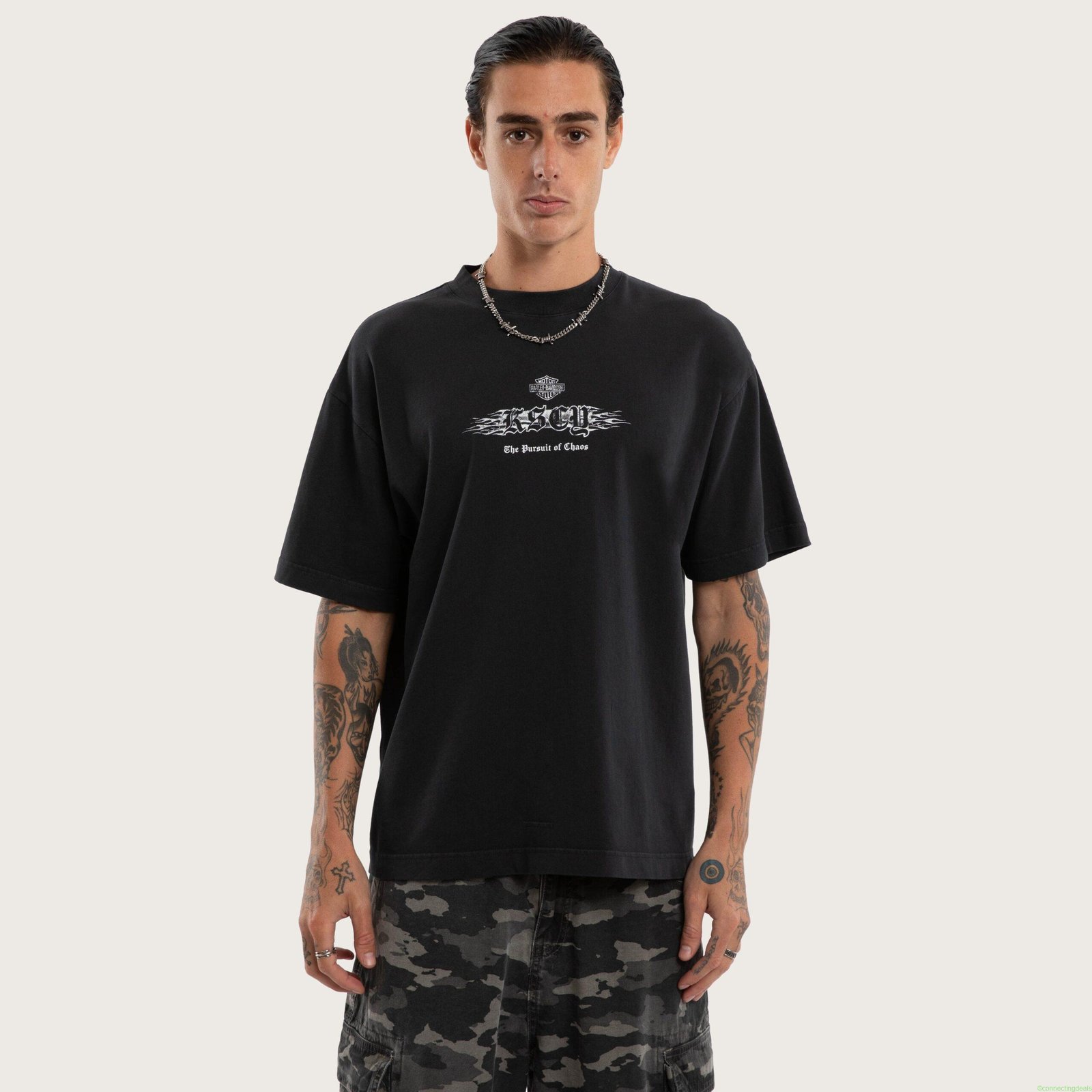 Torque Street Tee Pigment Anthracite