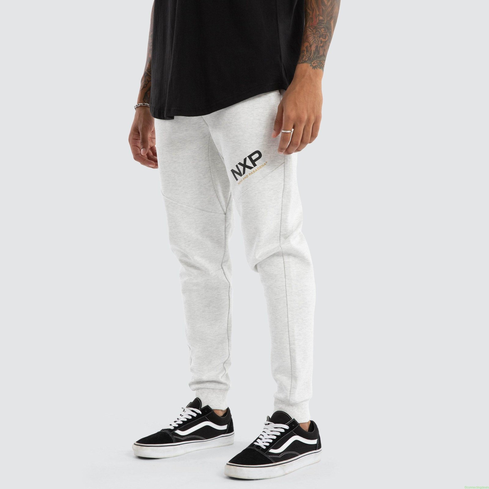 Turret Slim Trackpant Grey Marle