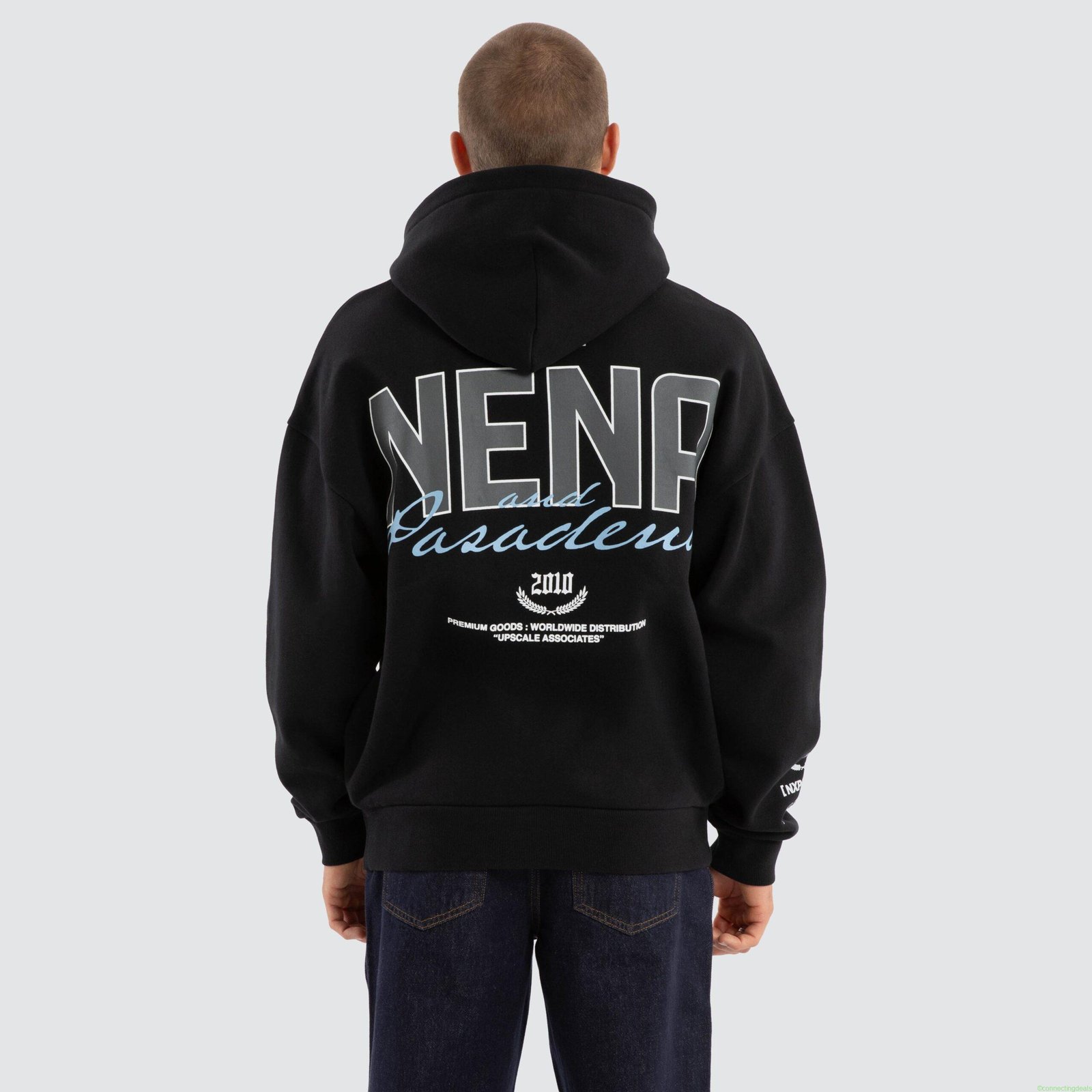 Contained Relaxed Hoodie Anthracite
