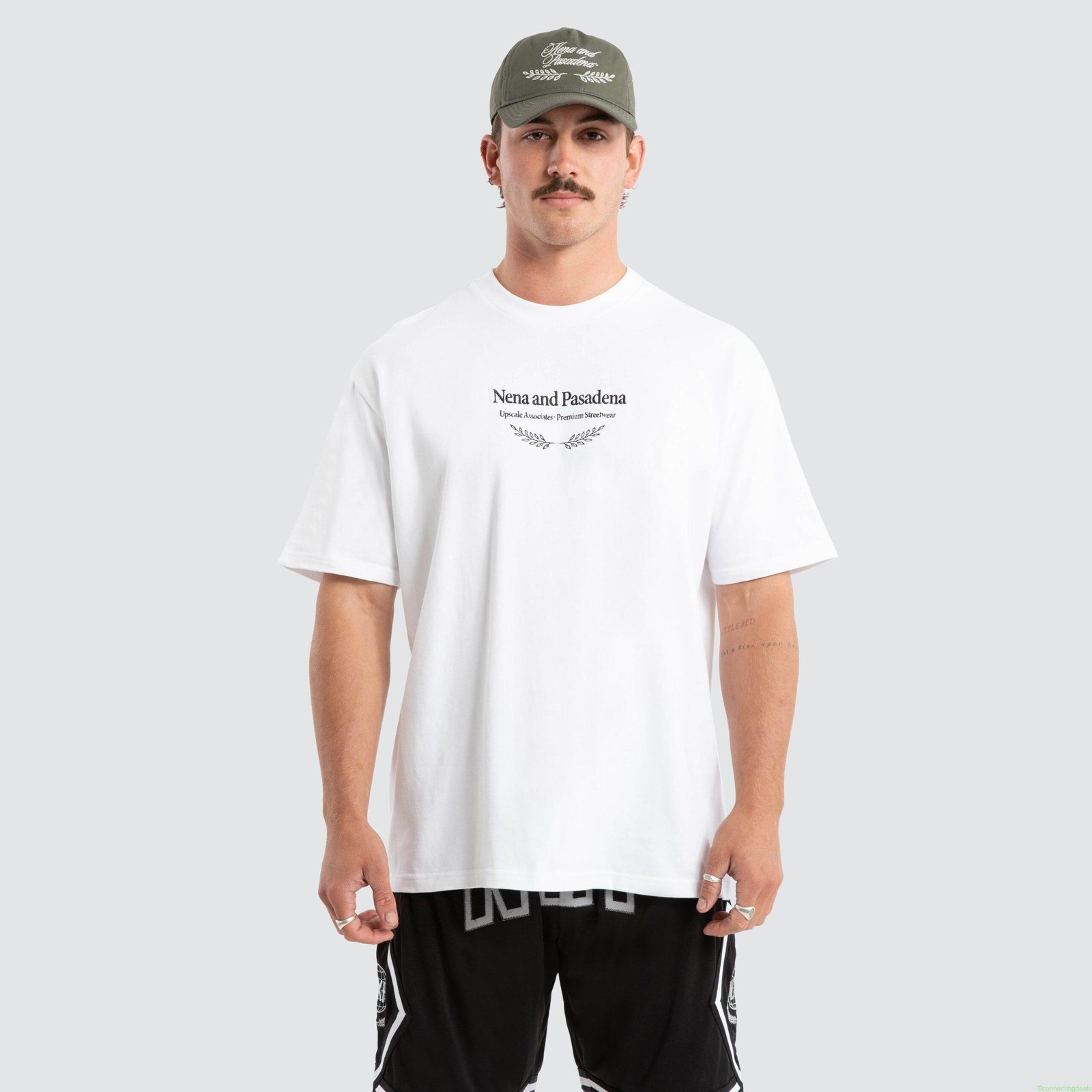 Buffer Box Fit Tee White