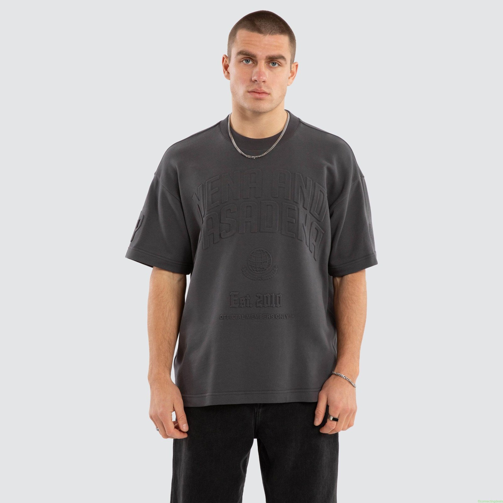 Conquer Raptor Tee Asphalt