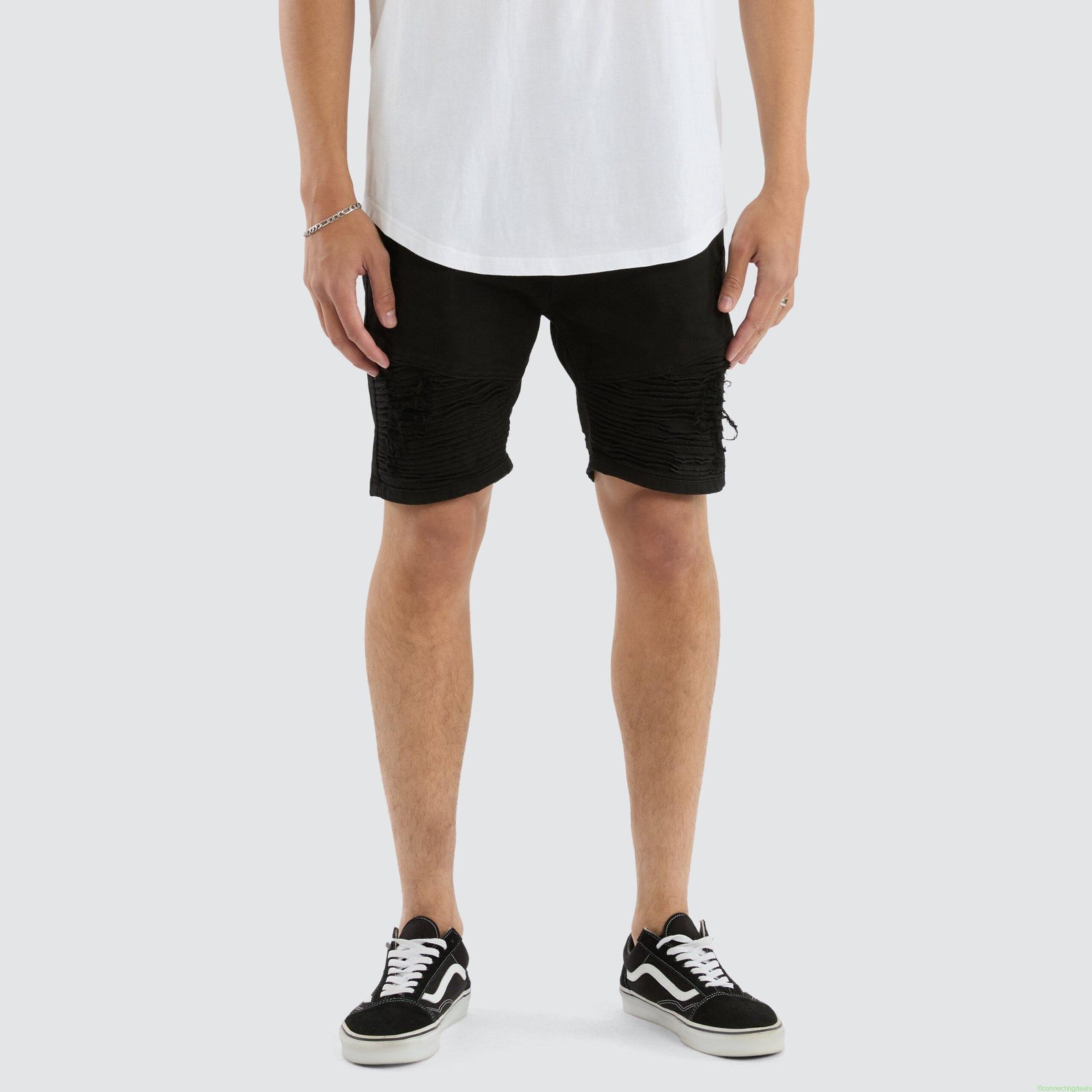 Spitfire Denim Shorts Jet Black