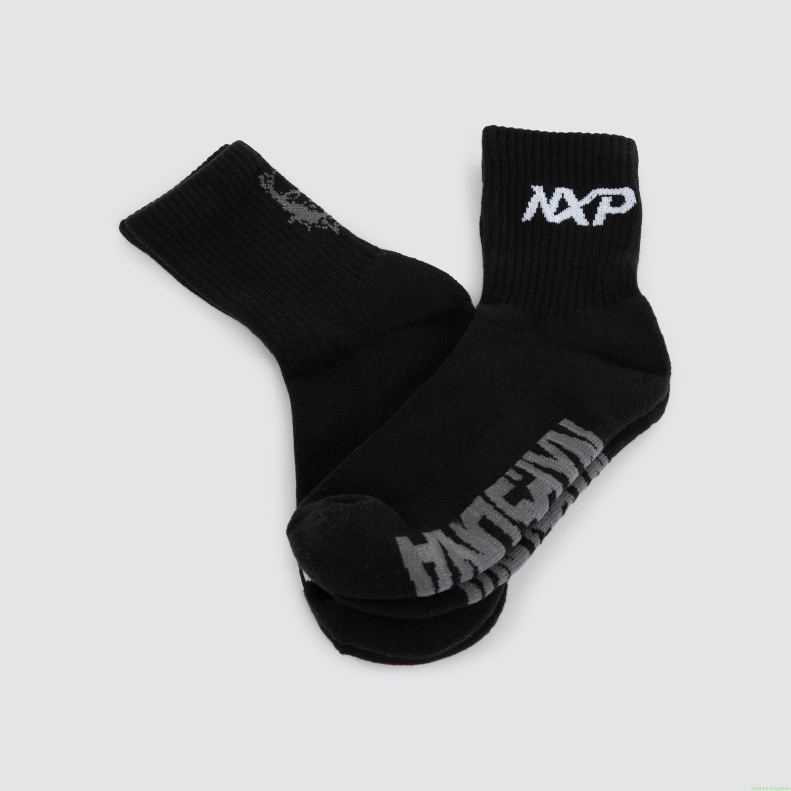 Training Mix 2PK Socks Jet Black