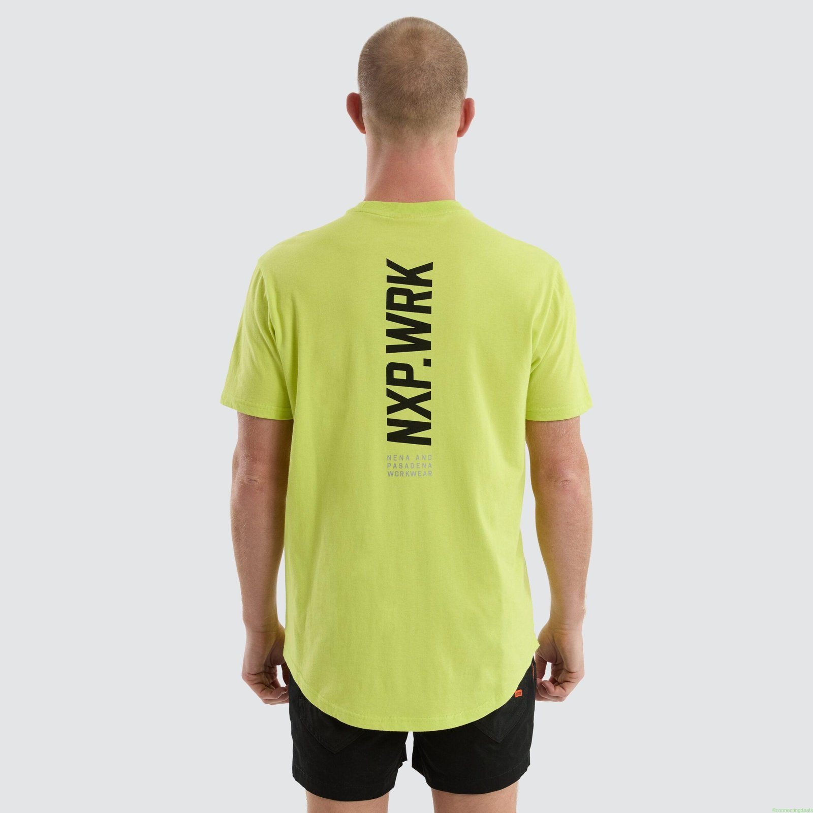 Blueprint Dual Curved T-Shirt Bright