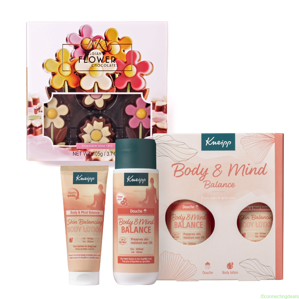 ICKX Chocolade ICKX Bloemen 105g Kneipp