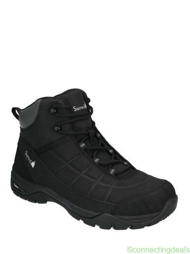 free ads Samco Contoured Hiker Boot Lightweight Black