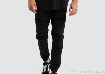 VIPERDENIMJOGGERBLACK3069