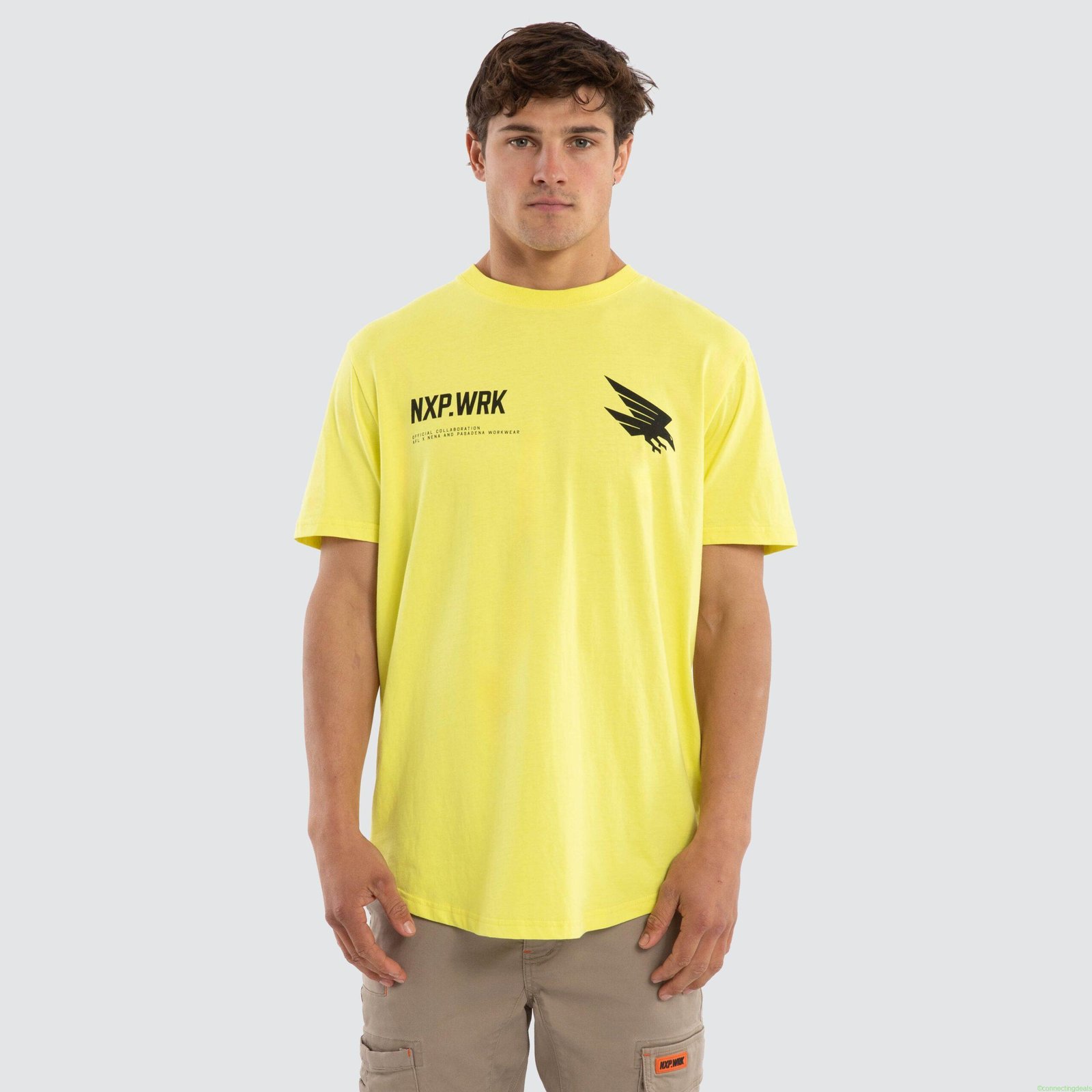 Adelaide Crows Ethic Tee Yellow