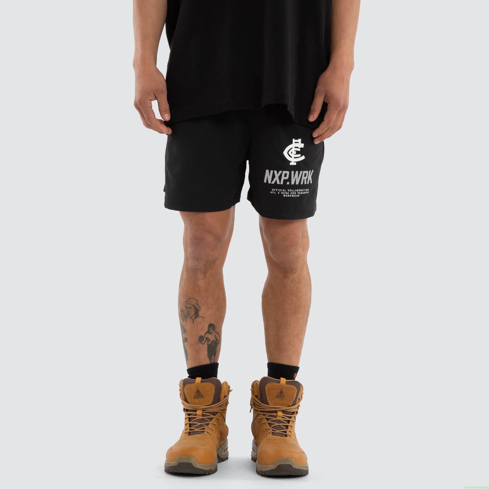 Carlton Blues Contract Short Jet Black