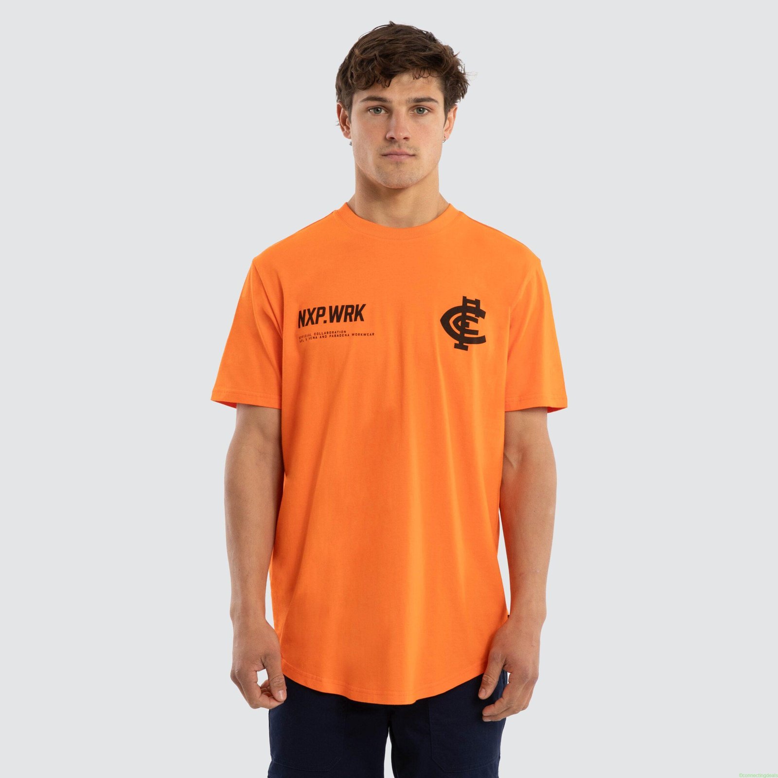 Carlton Blues Ethic Tee Work Orange