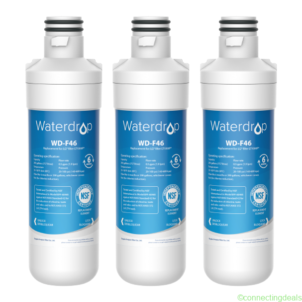 Waterdrop Replacement for LG LT1000P