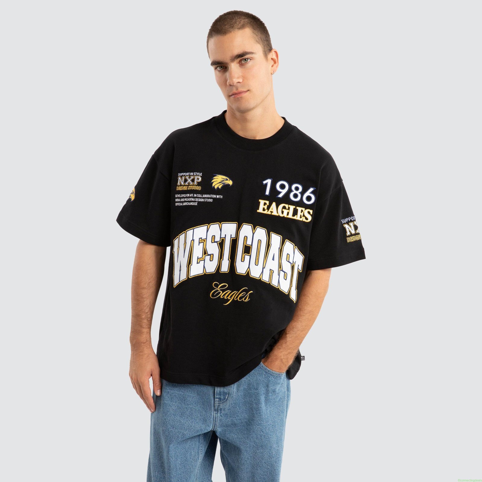 West Coast Eagles AFL Academy Tee Jet