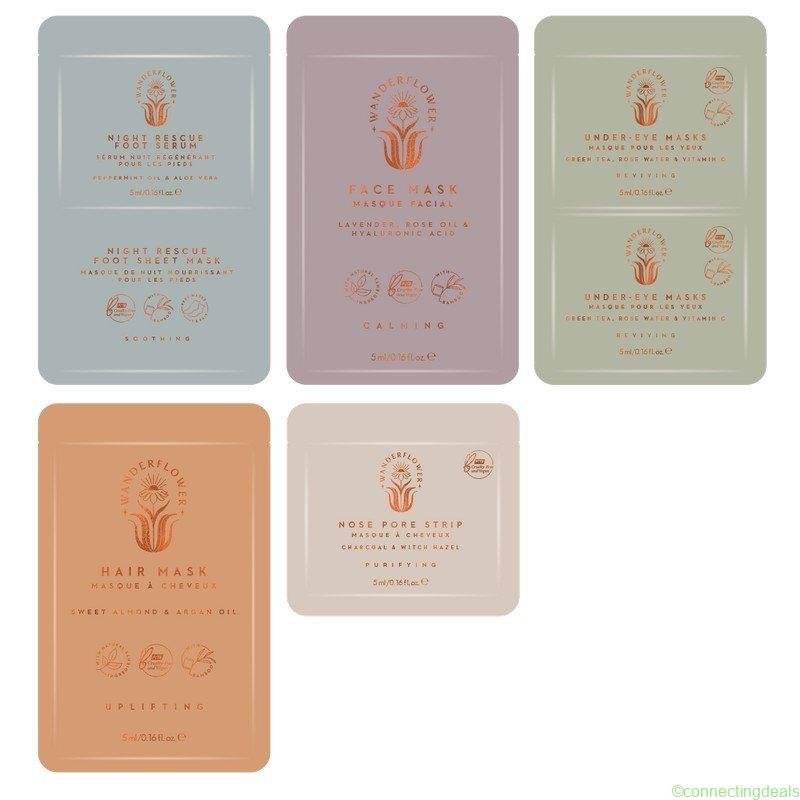 Wanderflower Maskerset 6 maskers Letterbox