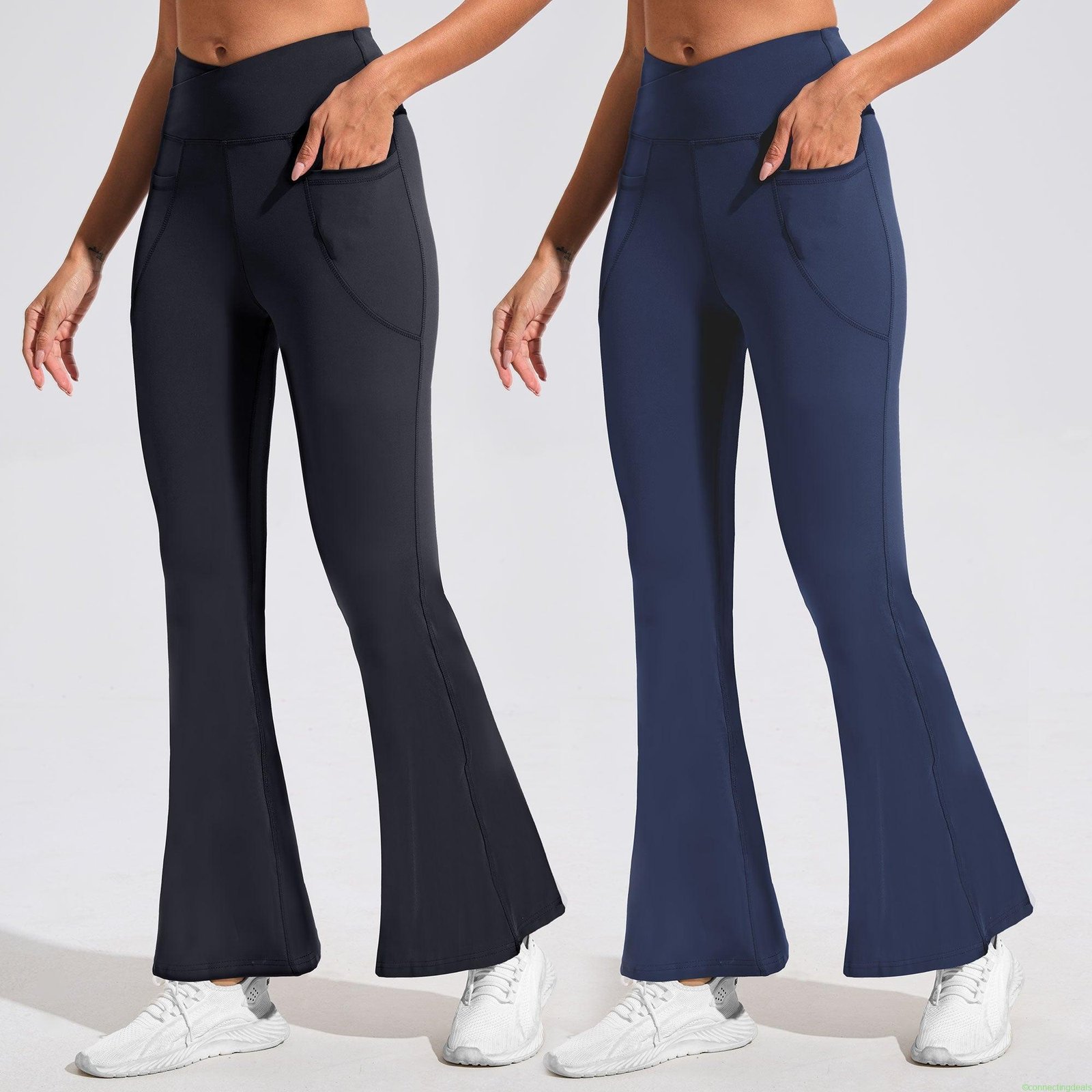 SHOWITTY 2-Pack Flare Leggings for