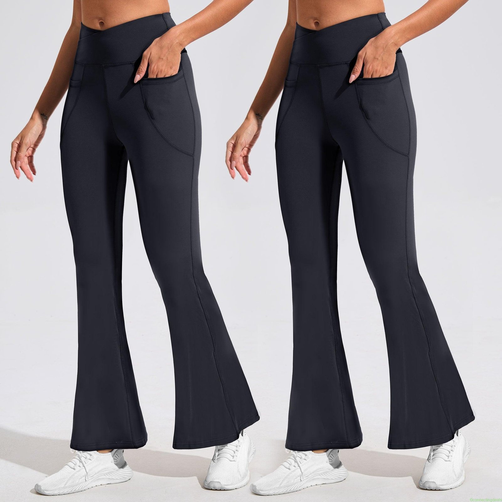 SHOWITTY 2-Pack Flare Leggings for
