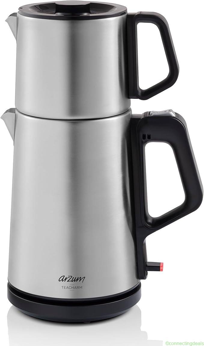 Arzum TeaCharm Turkish Tea Maker Stainless