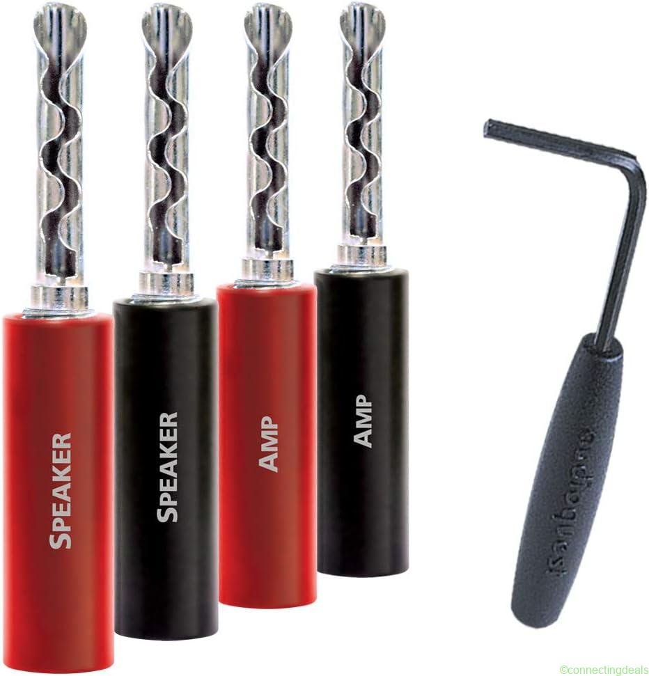 AudioQuest SureGrip100 BFA 8-Pack