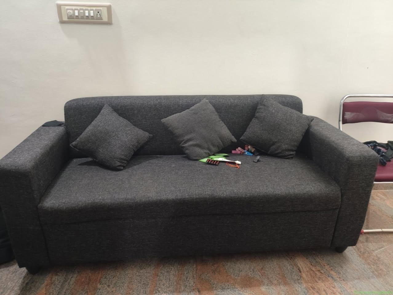 Wakefit Queen Size Bed and Sofa for SALE !