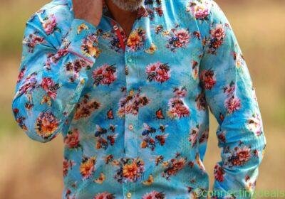 bees-and-flowers-print-shirt-8237492