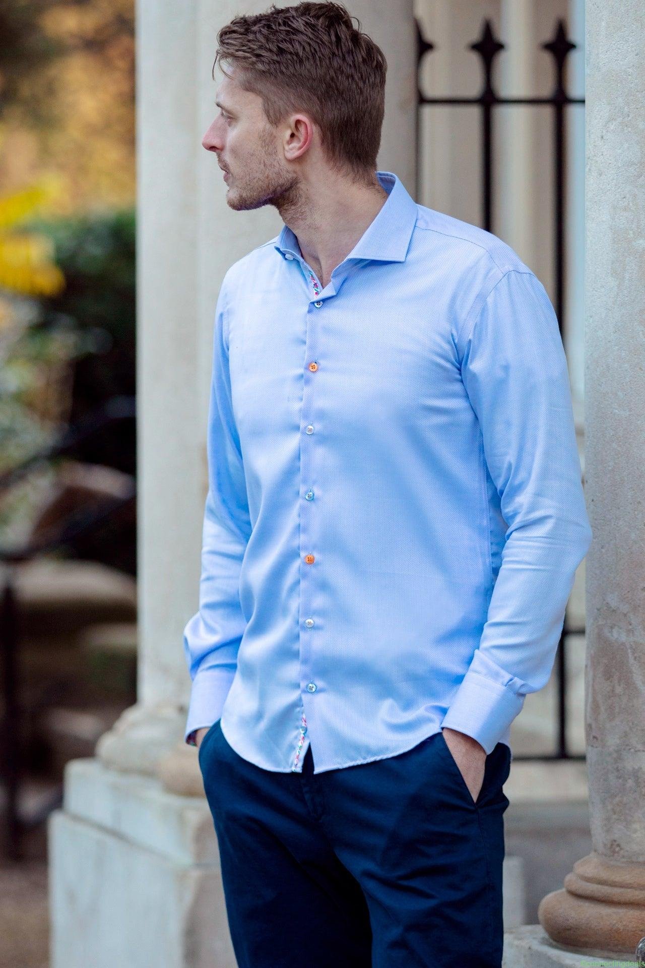 CLASSIC NON-IRON SHIRT TEXTURE SHIRT