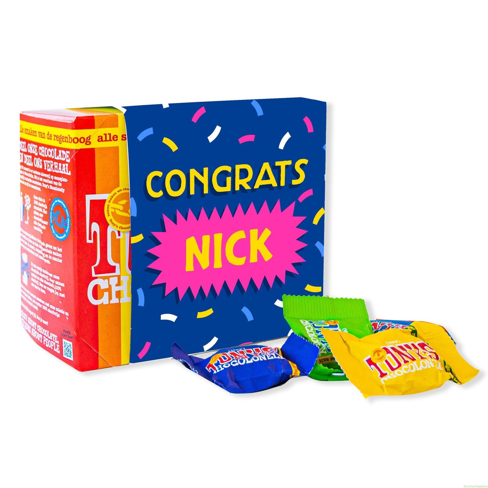 Tonys Chocolonely Tiny Tonys Congrats met